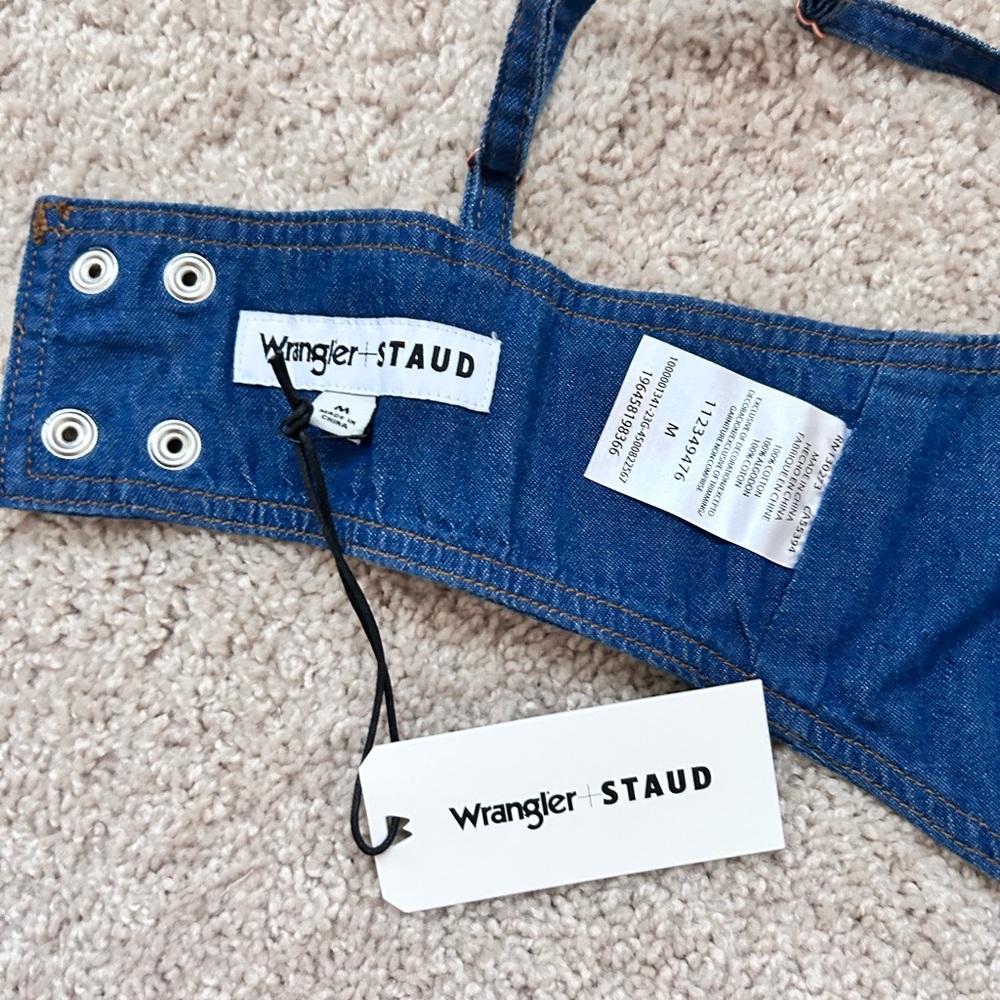 Wrangler+Staud The Jean bikini top. M - Picture 10 of 14